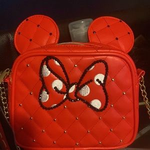 Minnie Mouse Purse - added bedazzling